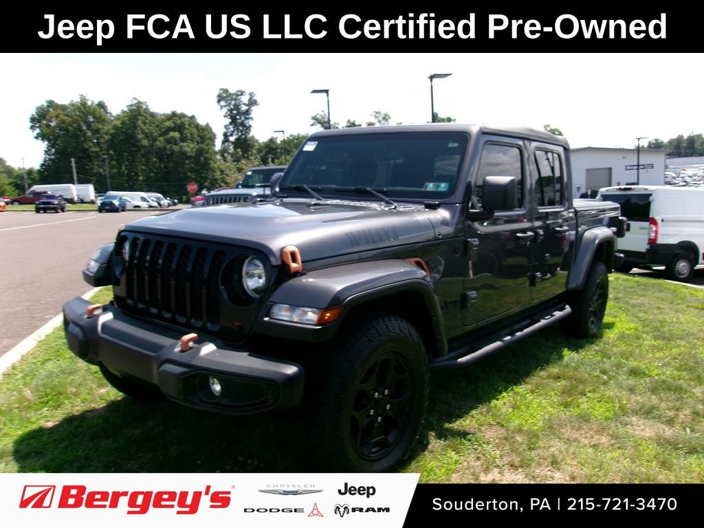 Certified 2021 Jeep Gladiator Sport AWD/4WD image 1