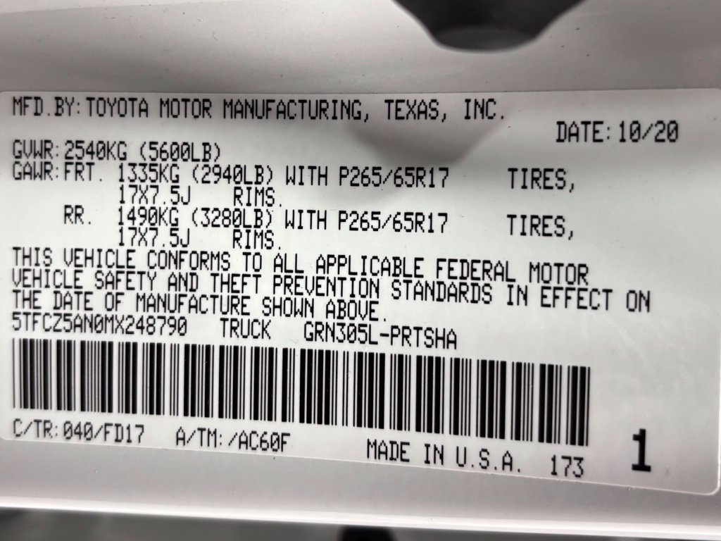 Used 2021 Toyota Tacoma TRD Sport w/ Technology Package AWD/4WD image 11
