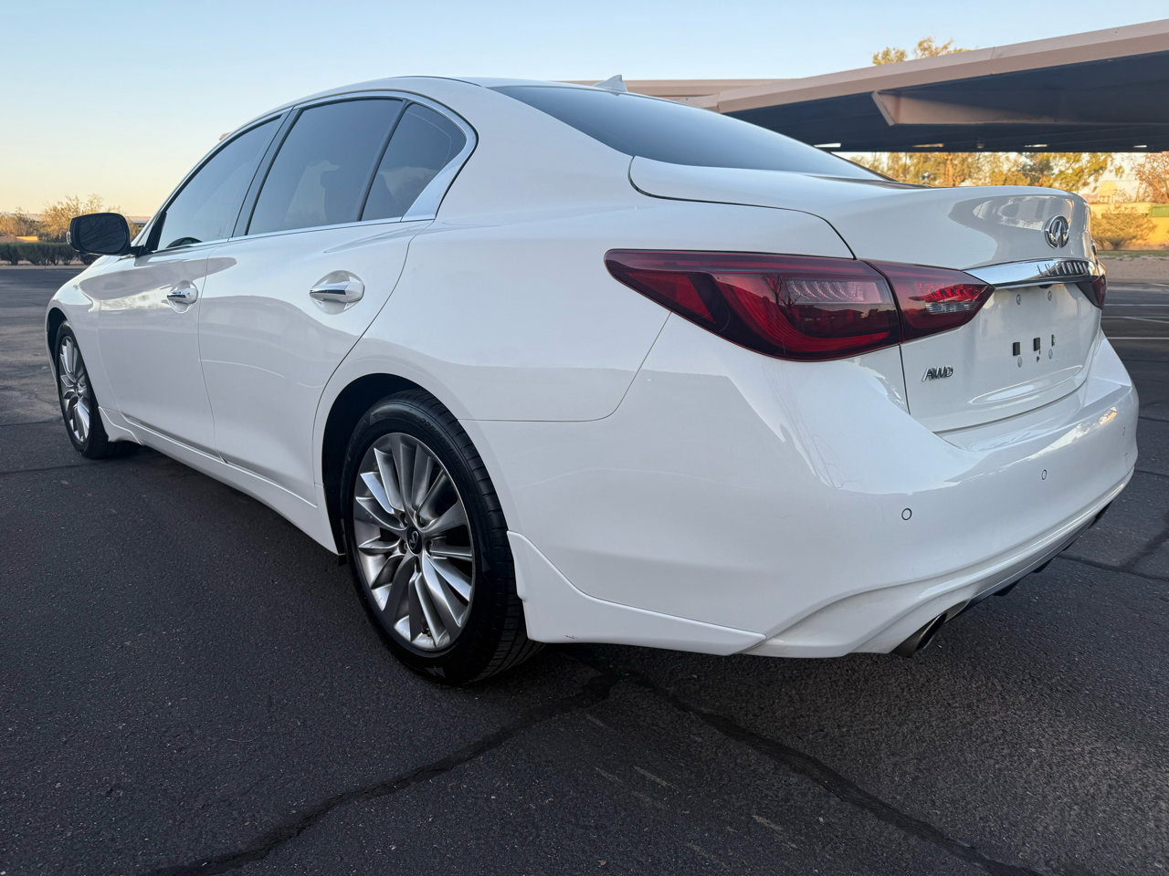 Used 2021 INFINITI Q50 Luxe w/ Seat & Sound Package image 5
