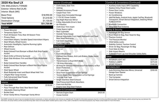 Used 2020 Kia Soul LX image 34