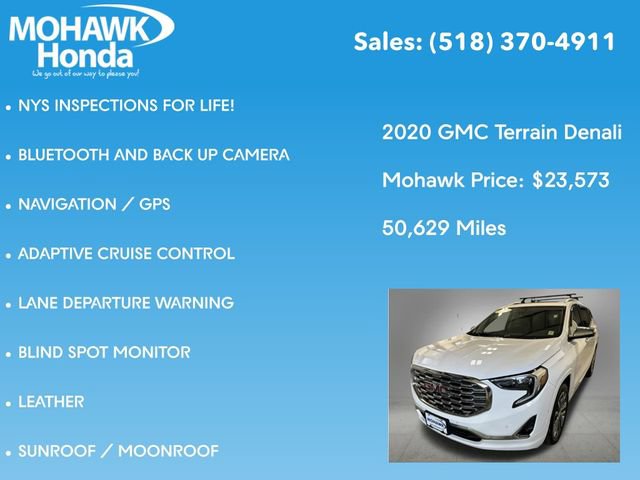 Used 2020 GMC Terrain Denali w/ Denali Premium Package AWD/4WD image 7
