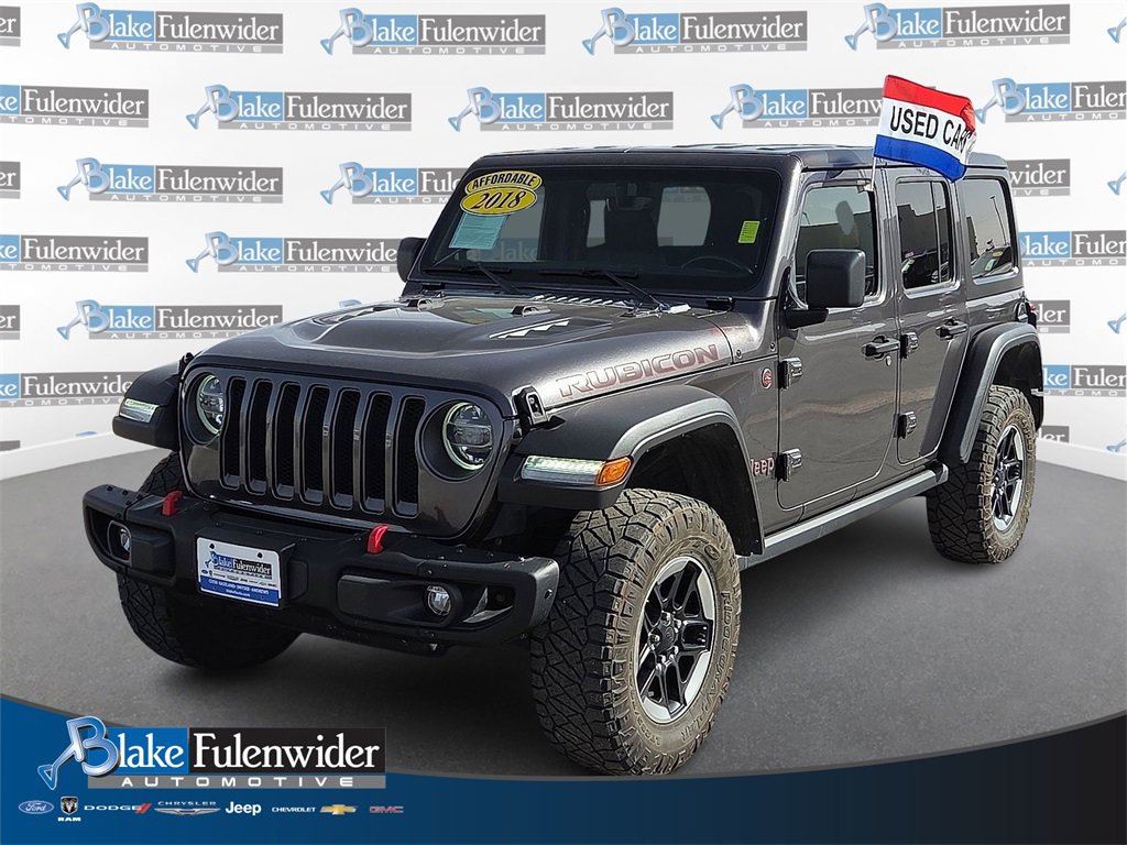 Used 2018 Jeep Wrangler Unlimited Rubicon