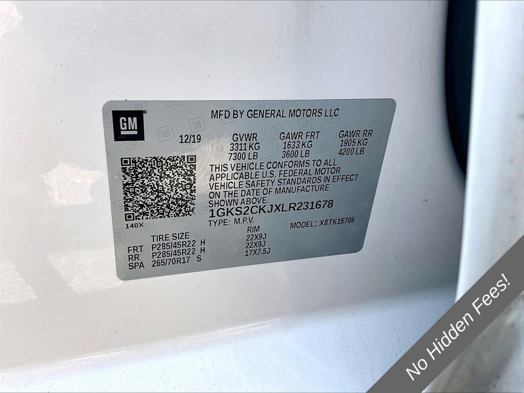 Used 2020 GMC Yukon Denali w/ Denali Premium Package AWD/4WD image 30
