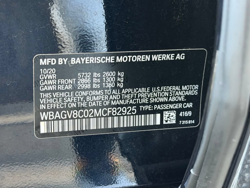 Used 2021 BMW M850i Gran Coupe xDrive AWD/4WD image 55