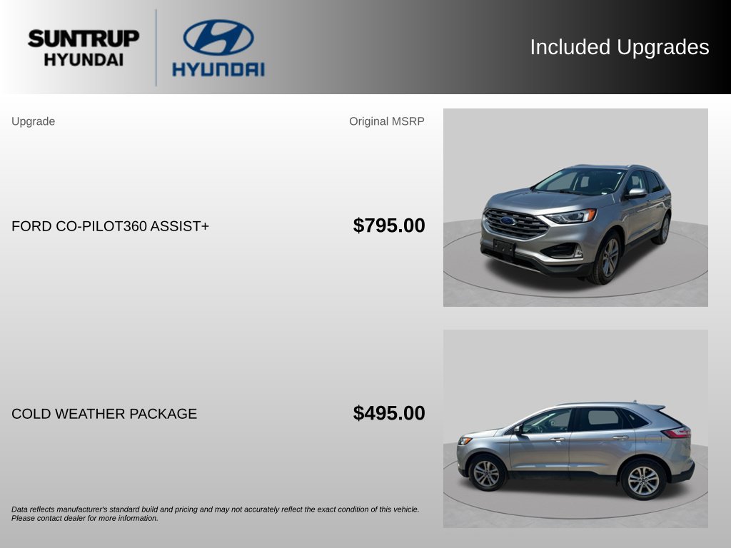 Used 2020 Ford Edge SEL w/ Cold Weather Package AWD/4WD image 2