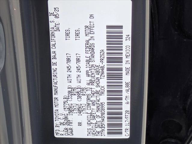 Certified 2025 Toyota Tacoma SR5 image 25