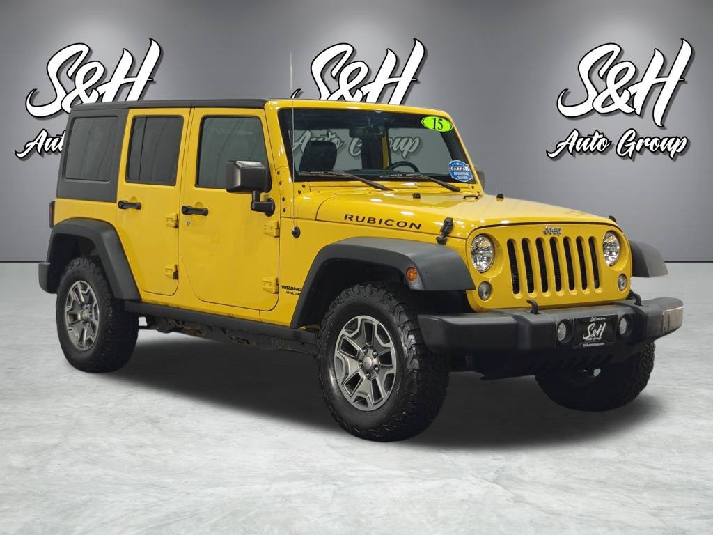 Used 2015 Jeep Wrangler Unlimited Rubicon w/ Dual Top Group AWD/4WD image 2