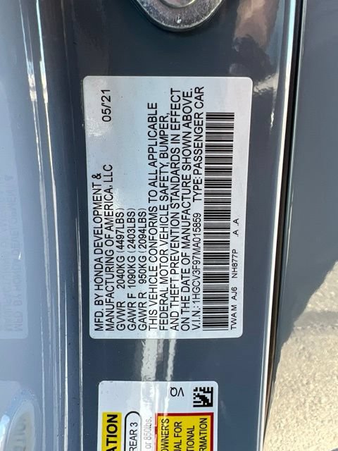 Used 2021 Honda Accord Touring image 11