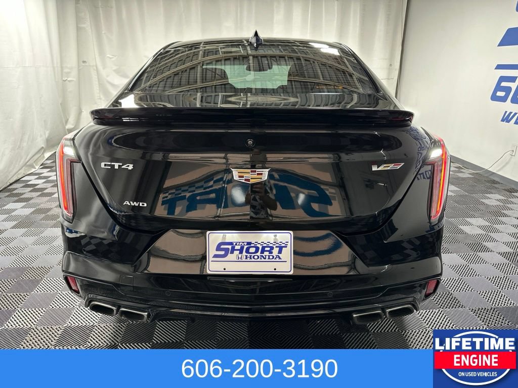 Used 2022 Cadillac CT4 V w/ Navigation Package AWD/4WD image 4