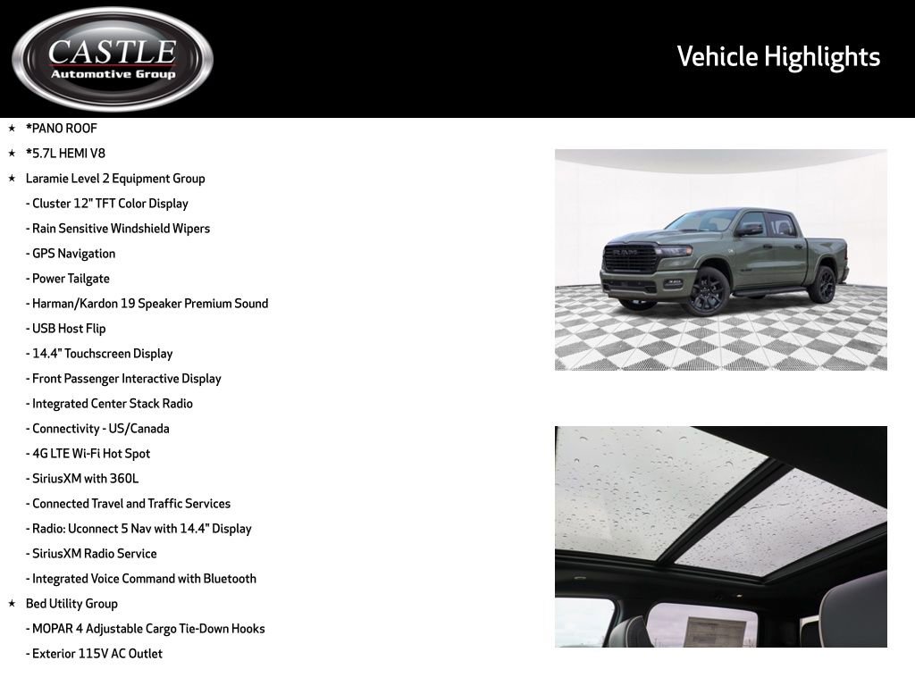 New 2026 RAM 1500 Laramie AWD/4WD image 3