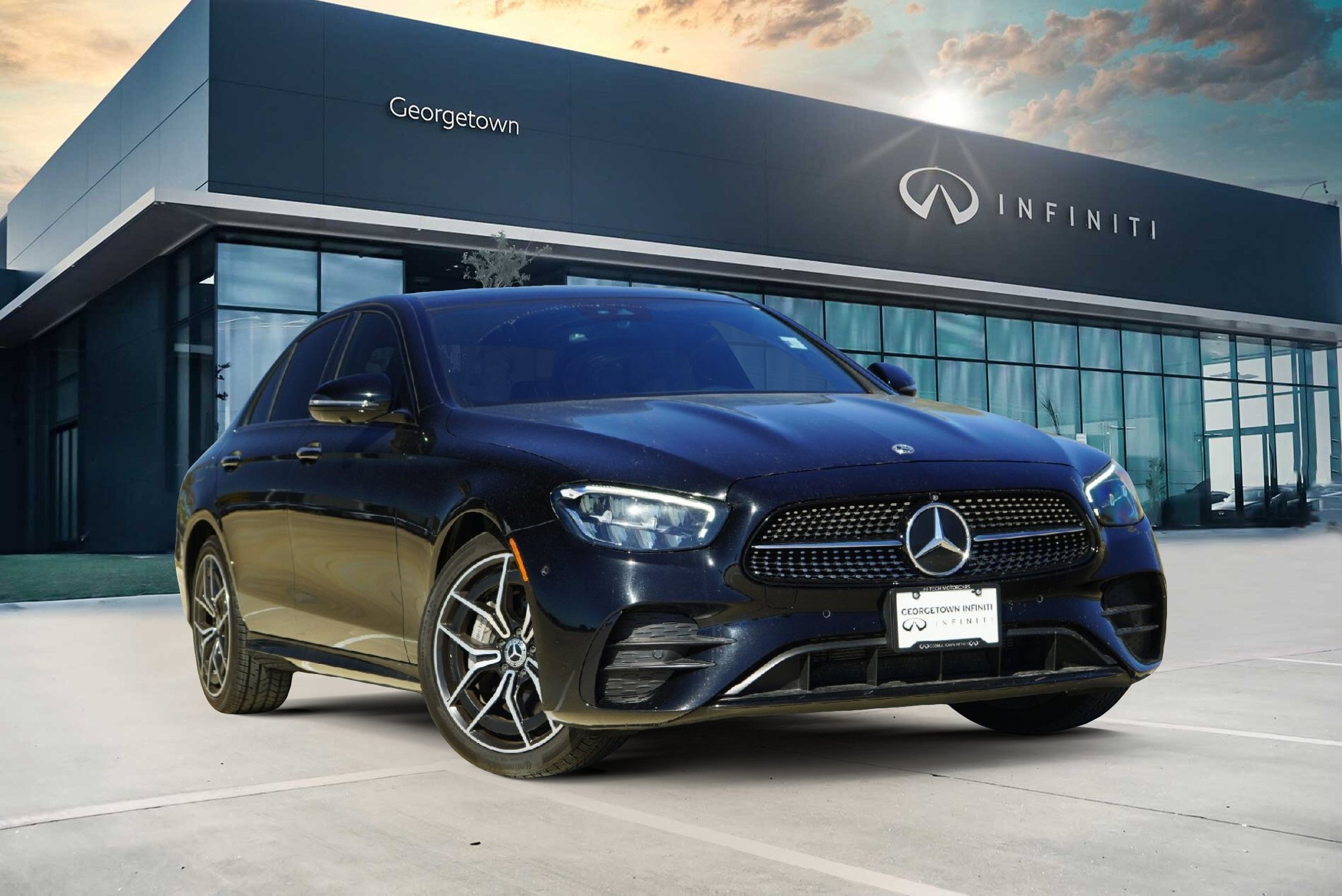 Used 2022 Mercedes-Benz E 450 4MATIC Sedan image 1