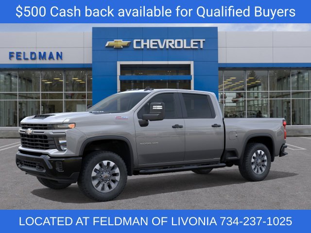 New 2026 Chevrolet Silverado 2500 Custom w/ Custom Value Package AWD/4WD image 2