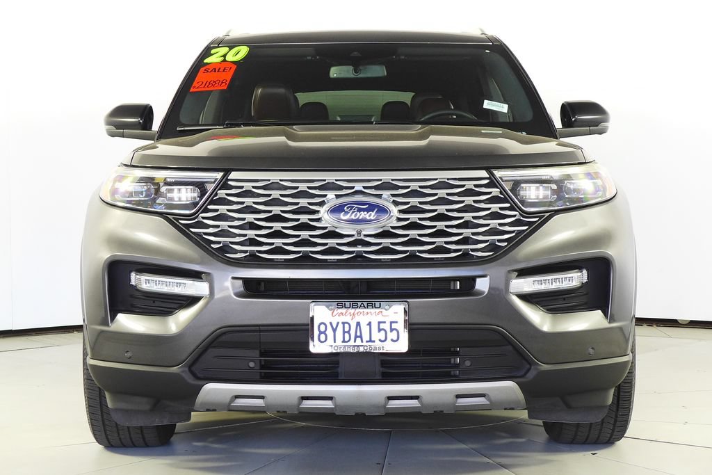 Used 2020 Ford Explorer Platinum w/ Premium Technology Package AWD/4WD image 3