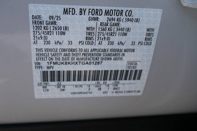 New 2026 Ford Explorer ST-Line w/ ST-Line Street Pack image 27