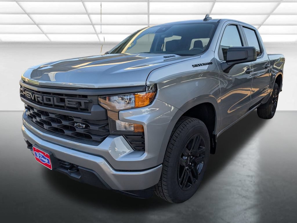 New 2026 Chevrolet Silverado 1500 Custom w/ LPO, Dark Essentials Package RWD image 23