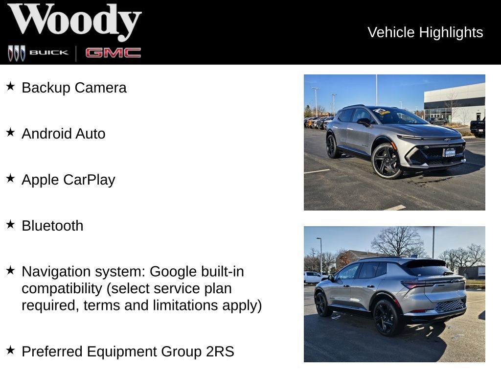 Certified 2025 Chevrolet Equinox EV RS image 3