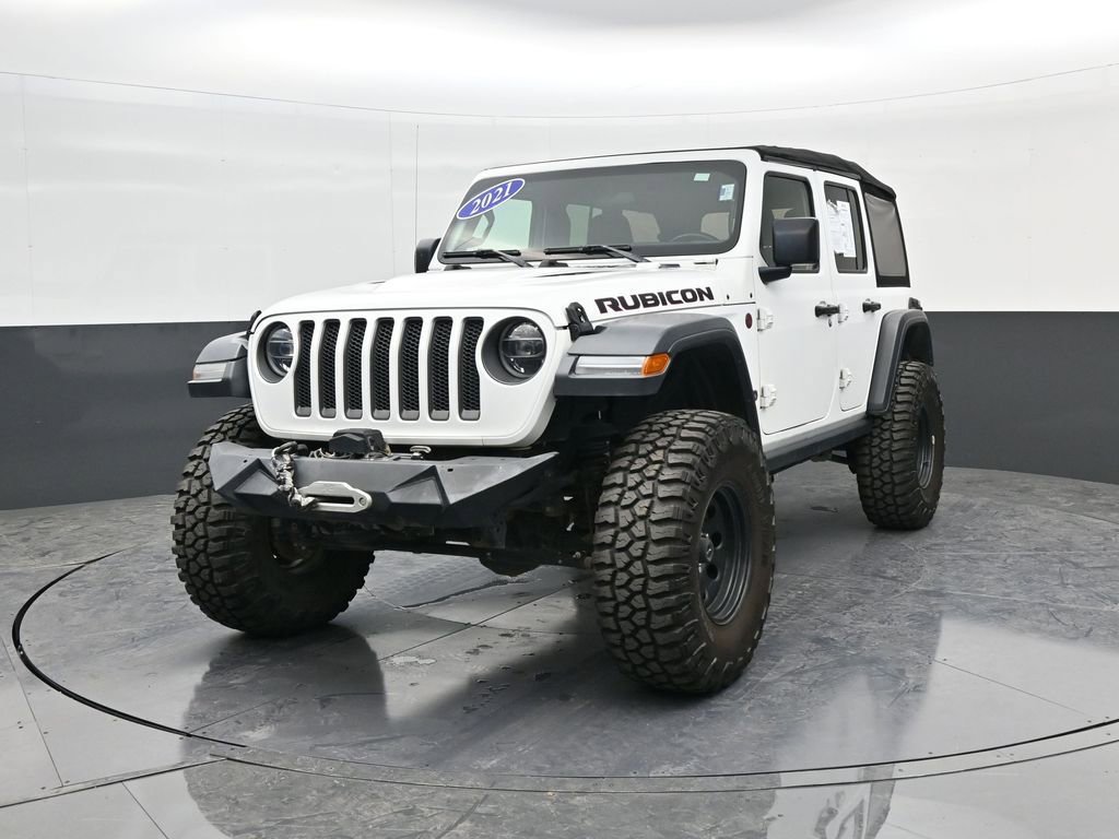 Used 2021 Jeep Wrangler Unlimited Rubicon w/ Steel Bumper Group image 3