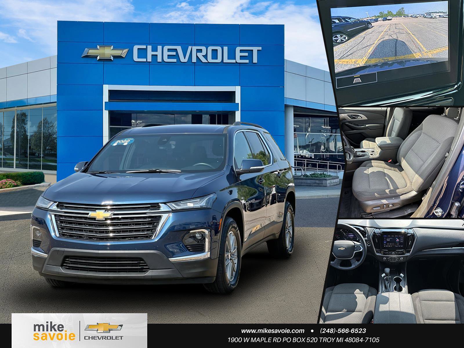 Certified 2022 Chevrolet Traverse LT