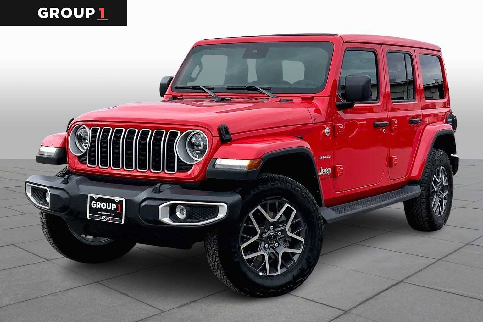 Used 2024 Jeep Wrangler Sahara w/ Safety Group image 1