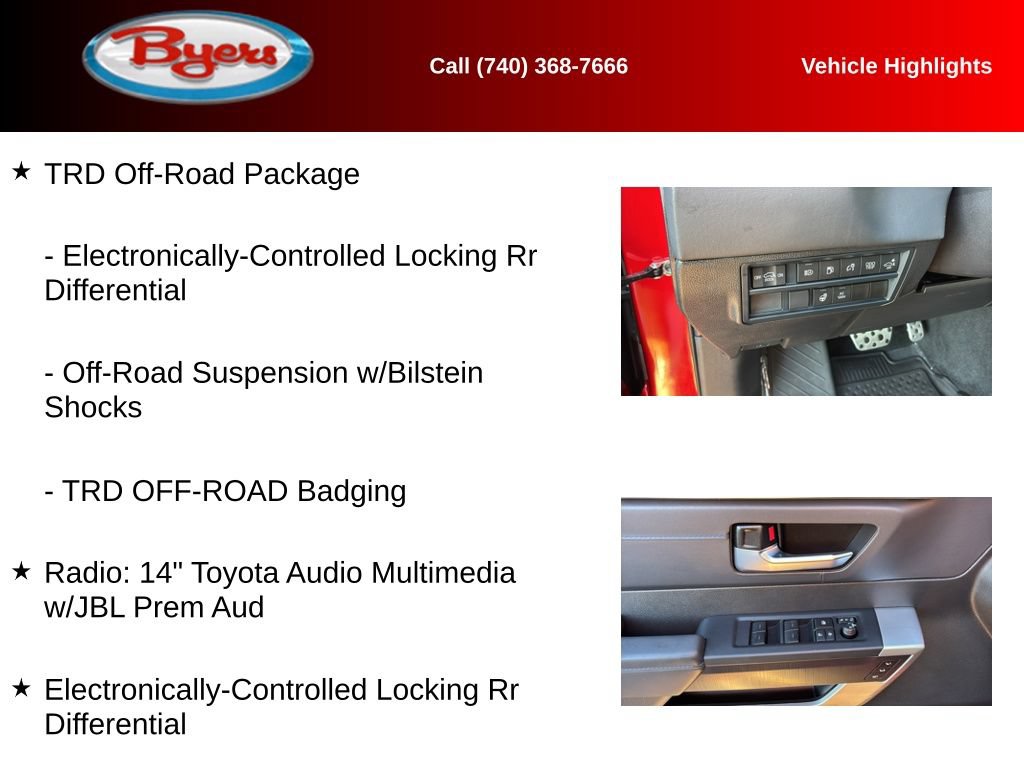 Used 2025 Toyota Sequoia Platinum w/ TRD Off-Road Package AWD/4WD image 13