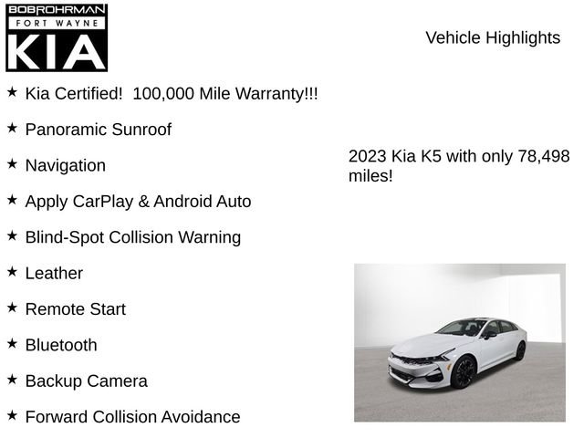 Certified 2023 Kia K5 GT-Line image 8