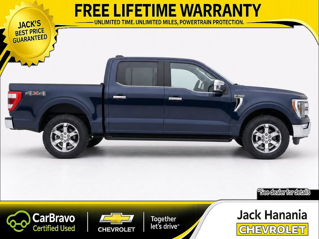 Used 2021 Ford F150 Lariat w/ Equipment Group 502A High AWD/4WD image 4