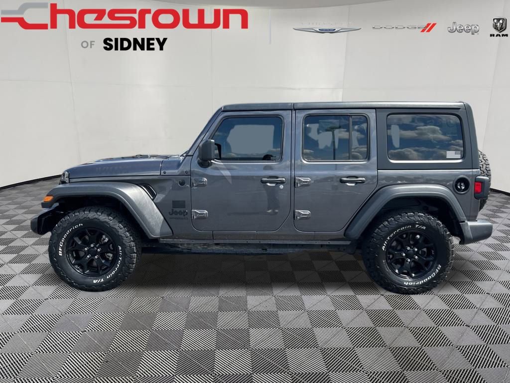 Used 2021 Jeep Wrangler Unlimited Sport image 2