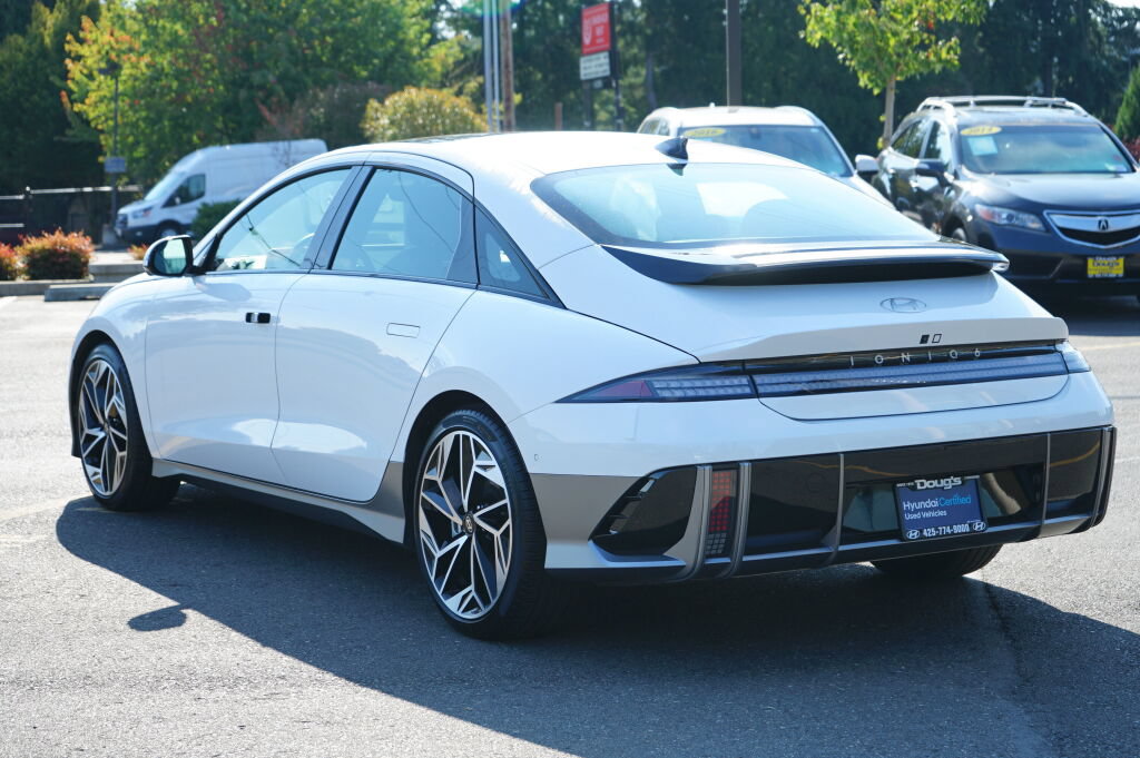 Certified 2023 Hyundai Ioniq 6 Limited w/ Cargo Package RWD image 8