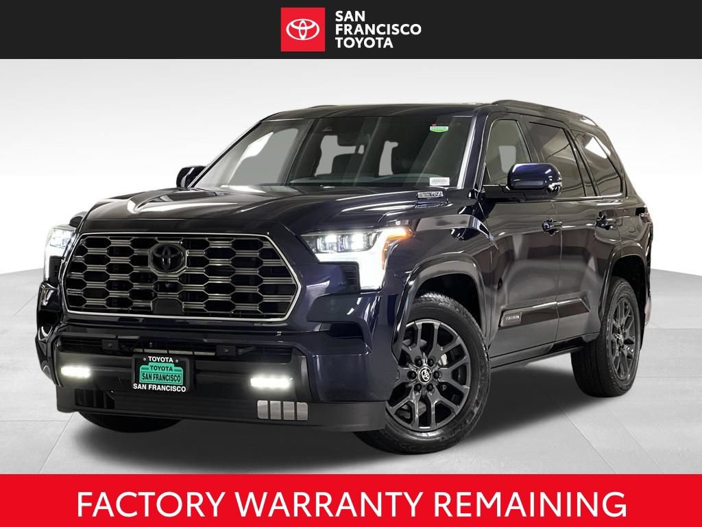 Certified 2026 Toyota Sequoia Platinum w/ Tow Technology Package AWD/4WD 360° Tour