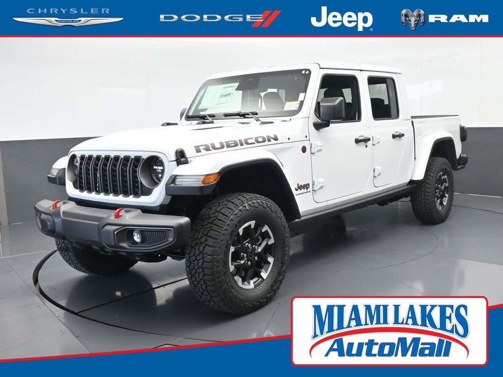 New 2026 Jeep Gladiator Rubicon w/ Steel Power Dome Hood Package AWD/4WD image 1