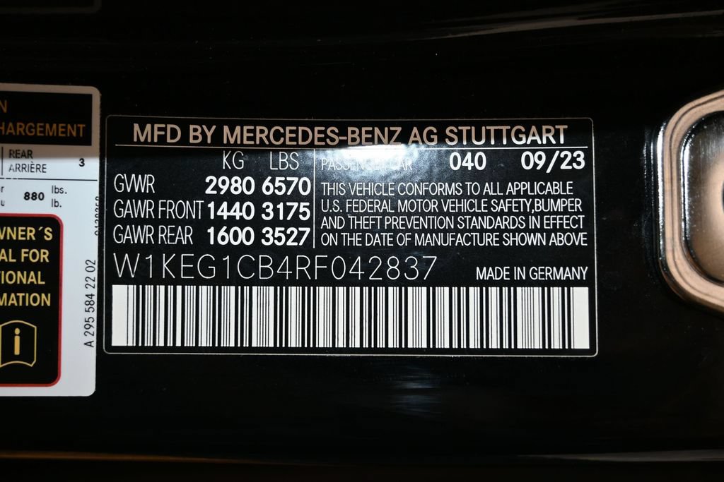 Used 2024 Mercedes-Benz EQE 350+ 4MATIC Sedan image 42