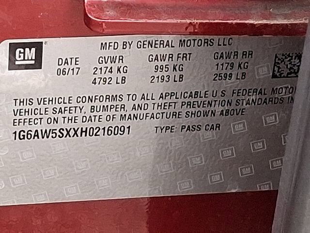 Used 2017 Cadillac CTS AWD Sedan w/ Seating Package image 27