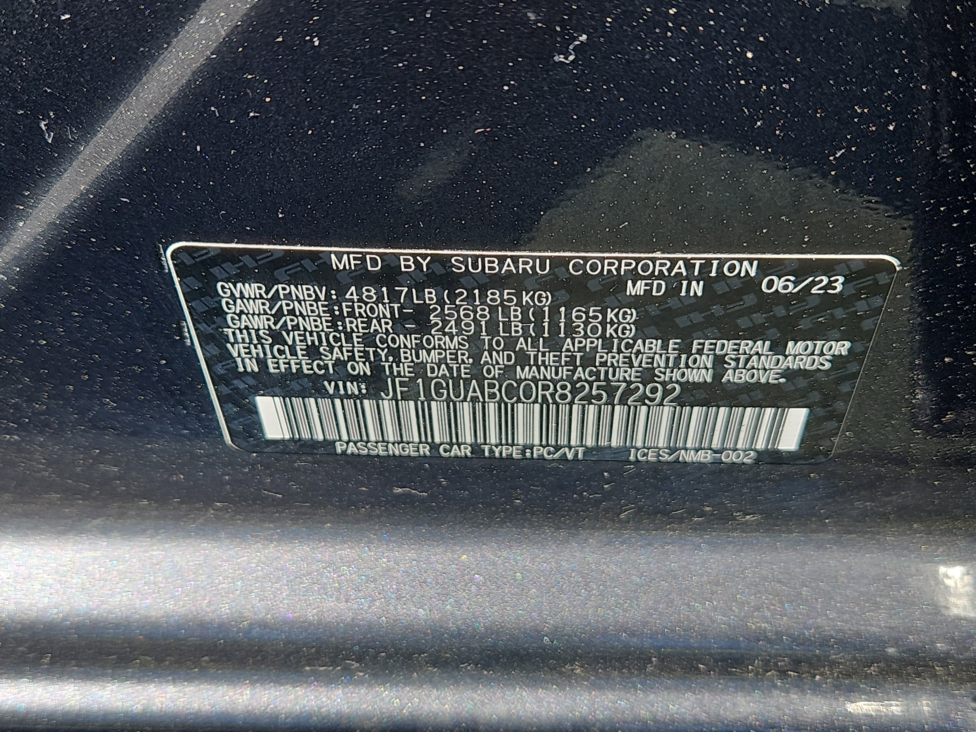 Certified 2024 Subaru Impreza 2.0i AWD/4WD image 7
