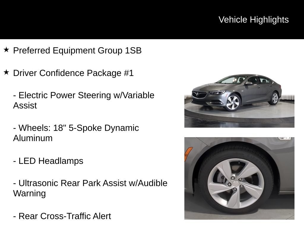 Used 2018 Buick Regal Preferred w/ Sights and Sounds Package FWD image 7