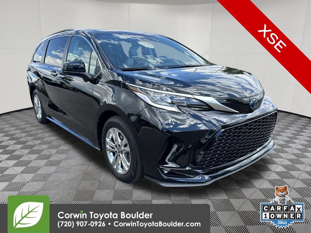 Used 2023 Toyota Sienna XSE w/ XSE Plus Package