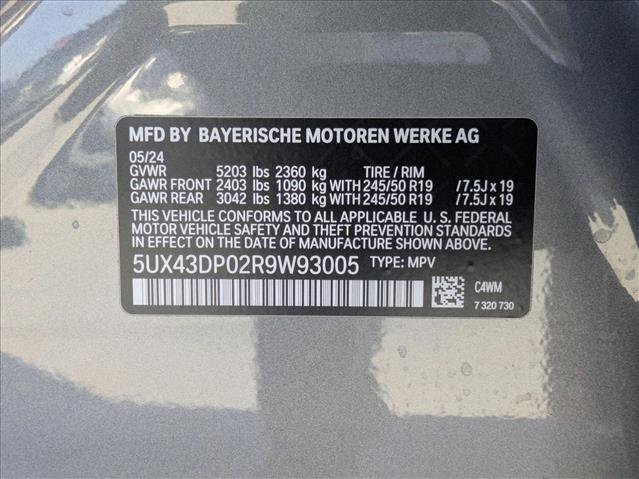 Certified 2024 BMW X3 sDrive30i w/ Premium Package image 24