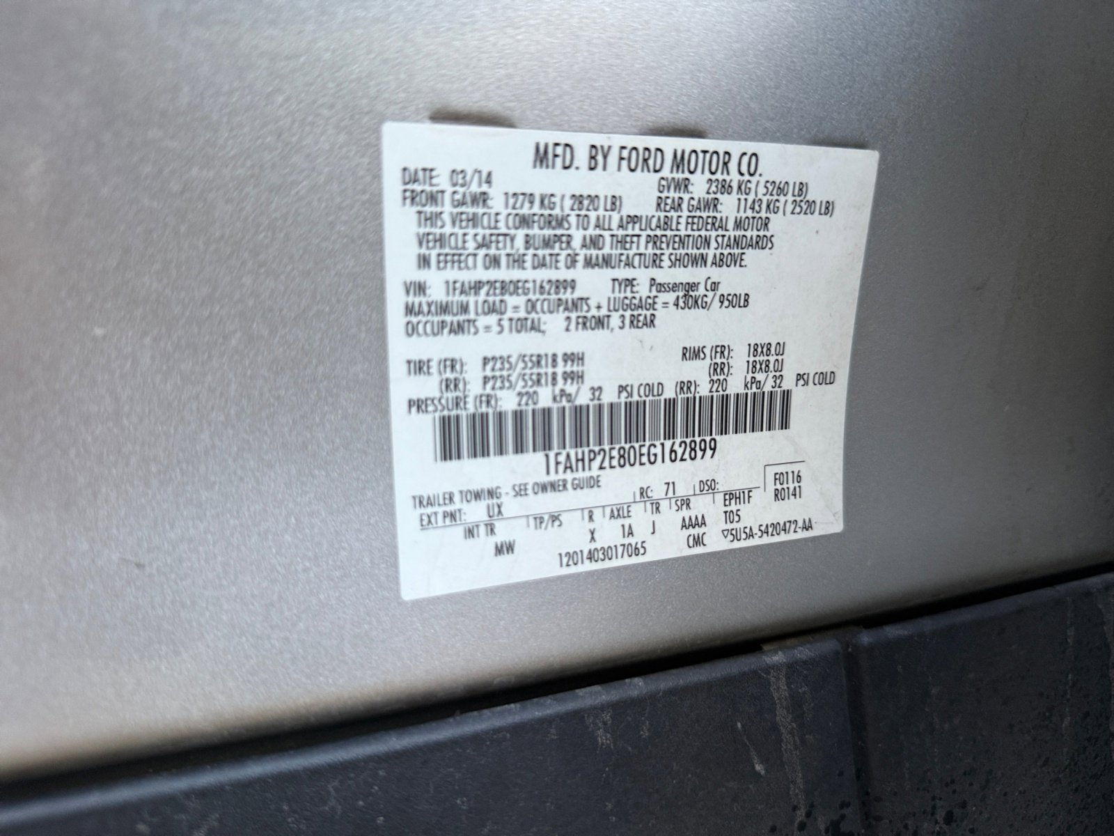 Used 2014 Ford Taurus SEL w/ Equipment Group 201A image 30