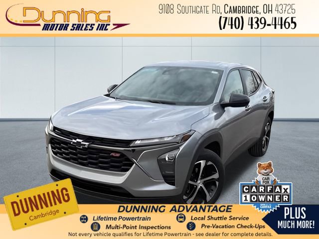 Used 2025 Chevrolet Trax RS w/ Sunroof Package