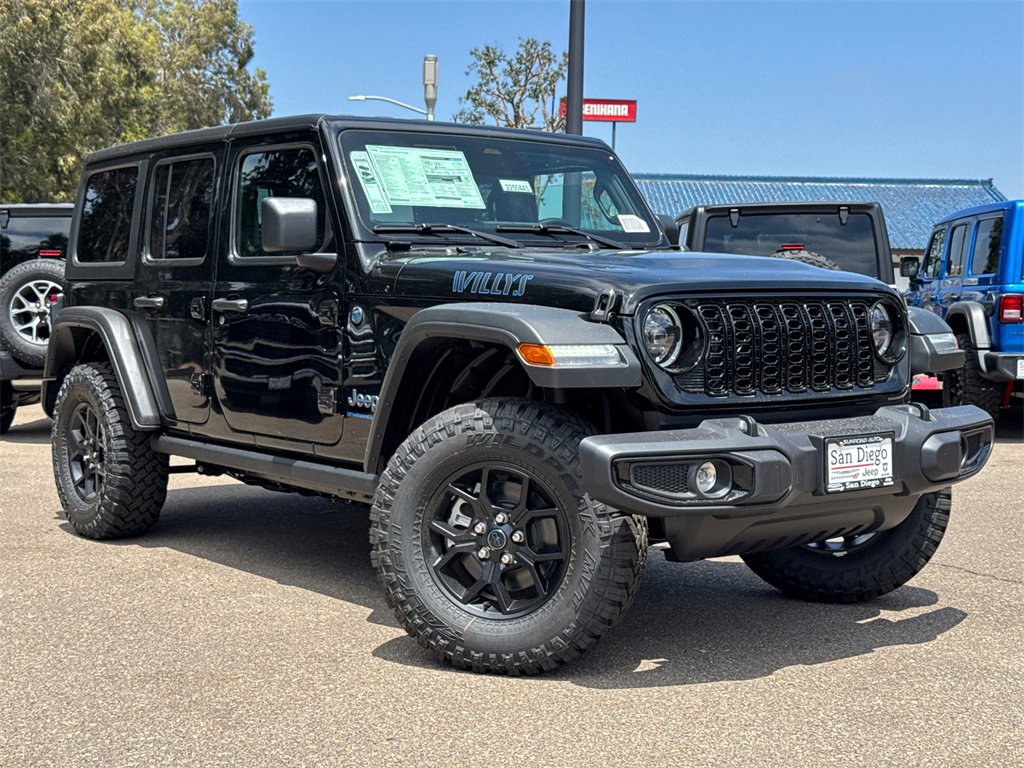 New 2025 Jeep Wrangler Unlimited Sport S 4xe image 2