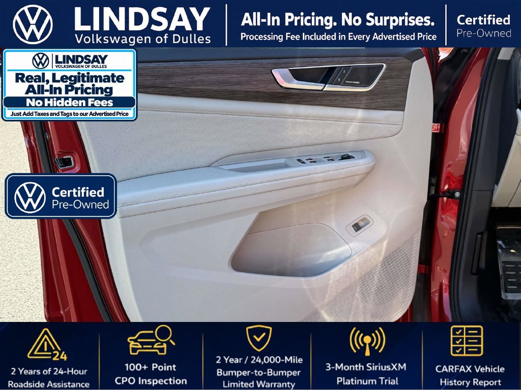Used 2024 Volkswagen Atlas SEL Premium R-Line AWD/4WD image 10