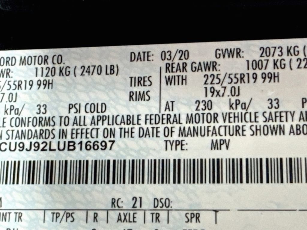 Used 2020 Ford Escape Titanium AWD/4WD image 40