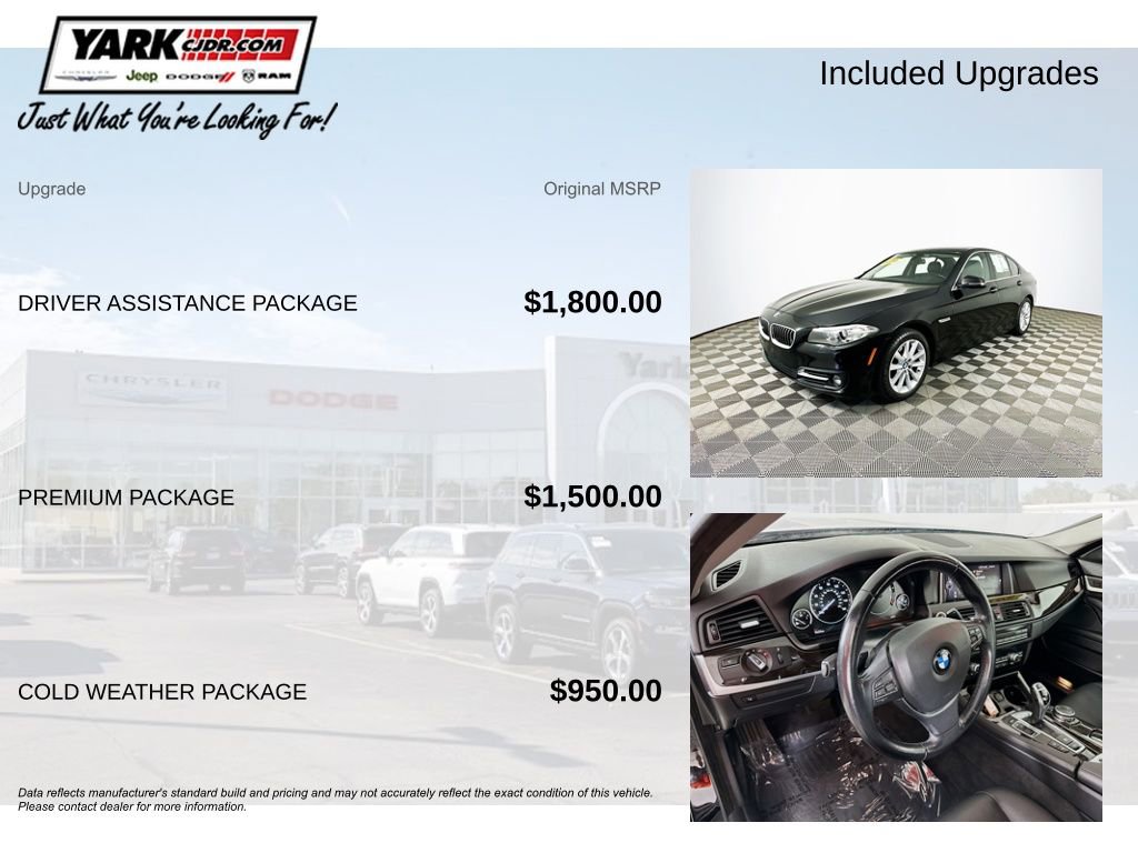 Used 2016 BMW 535i xDrive Sedan AWD/4WD image 5