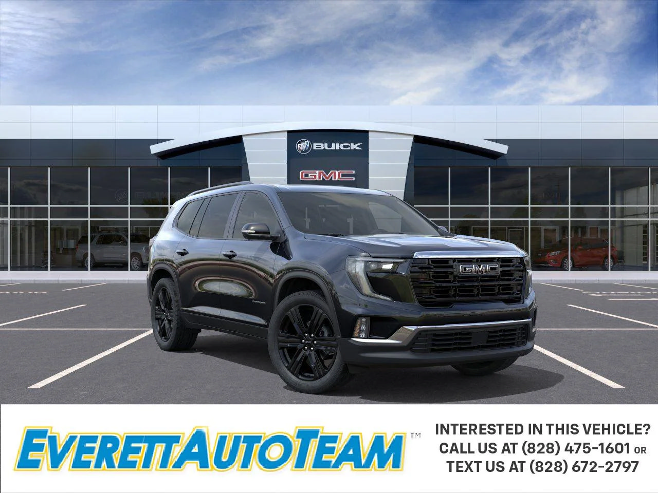 New 2026 GMC Acadia Elevation w/ Black Edition
