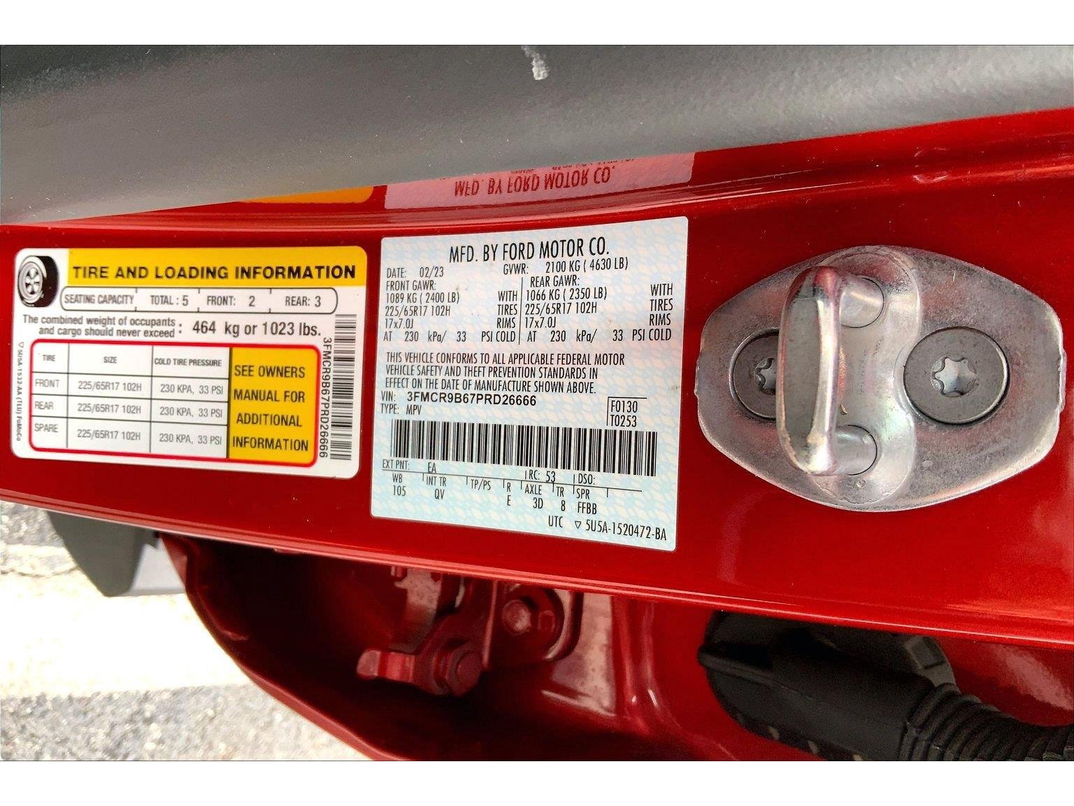 Used 2023 Ford Bronco Sport Big Bend w/ Convenience Package AWD/4WD image 32