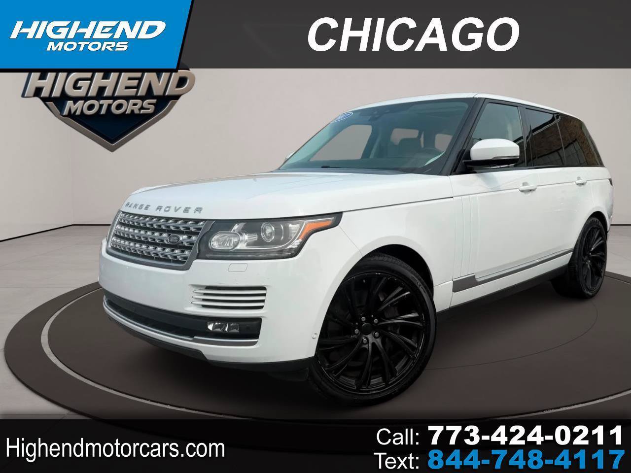 Used 2017 Land Rover Range Rover HSE AWD/4WD image 1