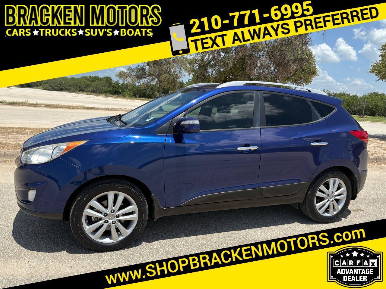 Used 2013 Hyundai Tucson Limited