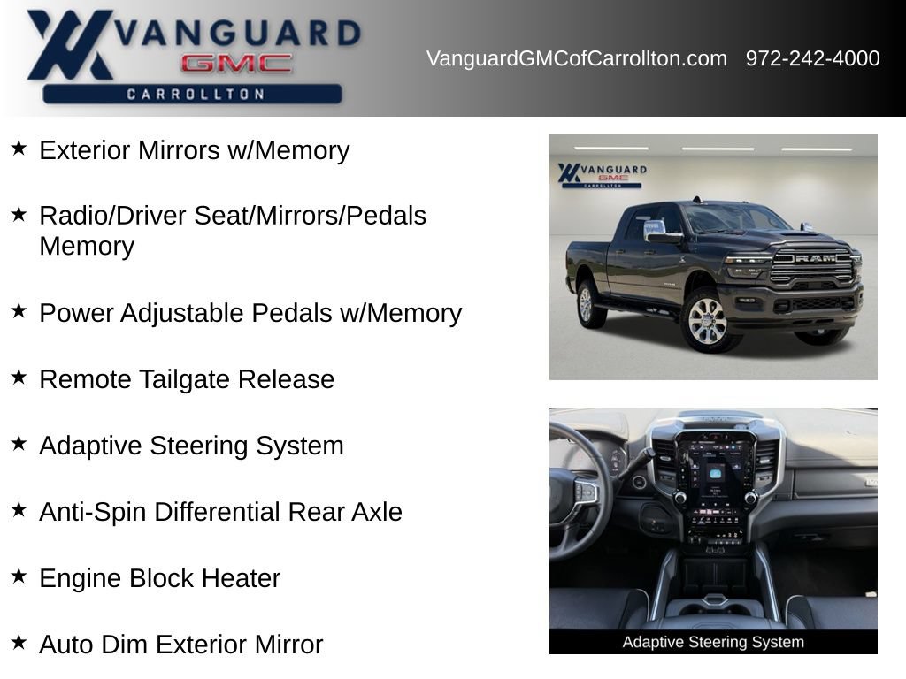 Used 2025 RAM 2500 Laramie w/ Sport Appearance Package AWD/4WD image 12