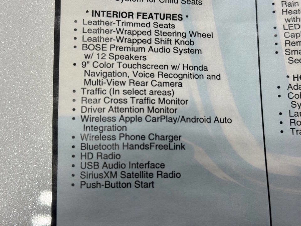 Used 2024 Honda Civic Touring image 47
