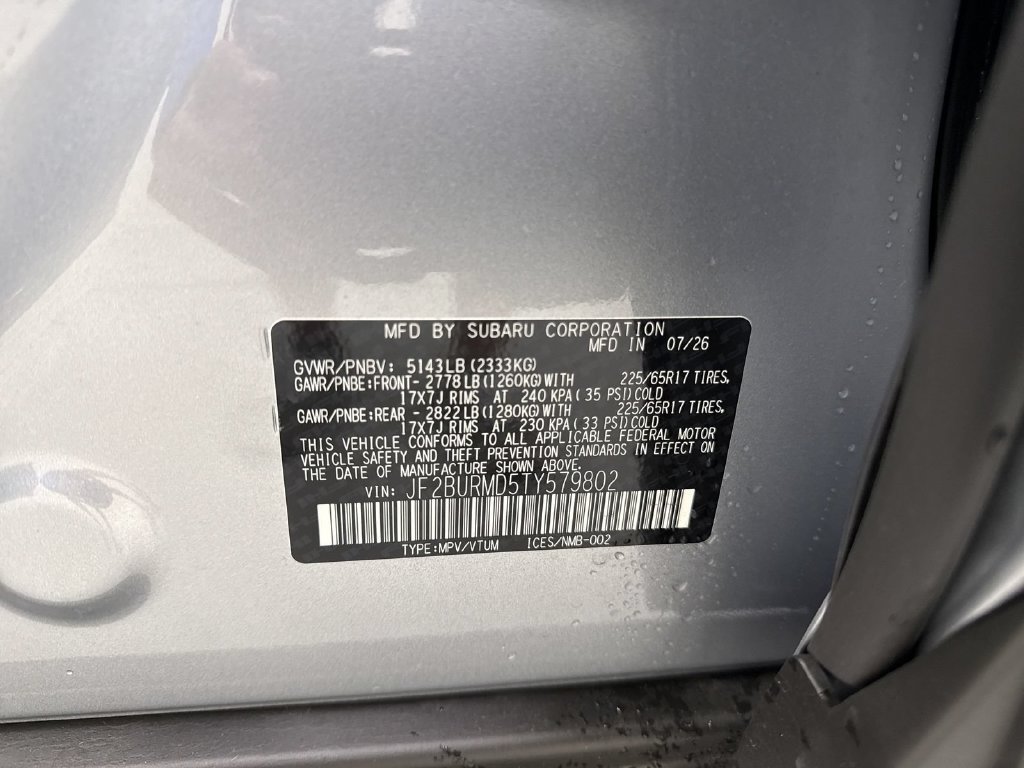 New 2026 Subaru Outback Wilderness AWD/4WD image 11