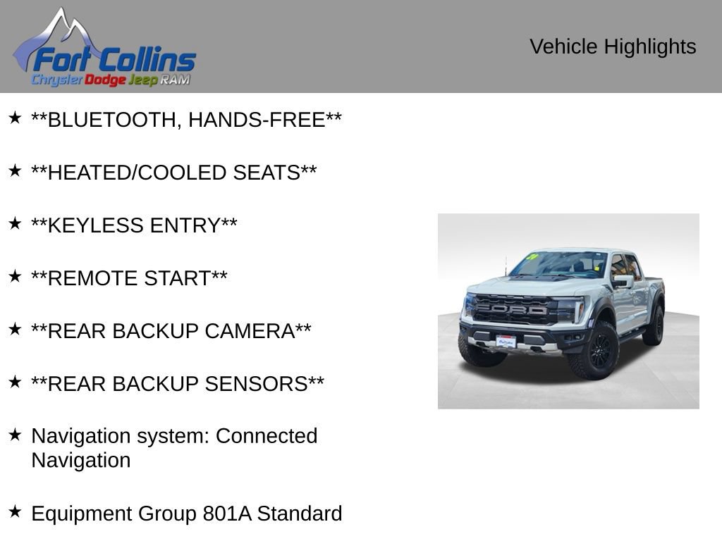 Used 2024 Ford F150 Raptor AWD/4WD image 4